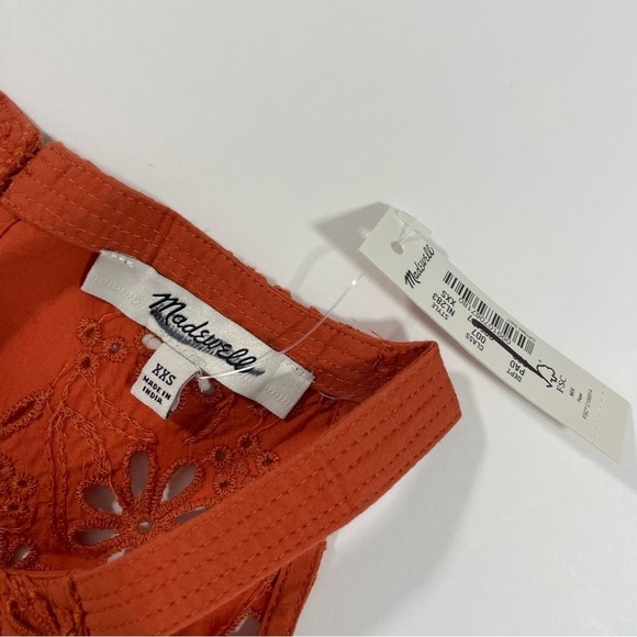 Madewell Eyelet A-Line Halter Top - Picture 7 of 9